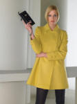 Matalan yellow coat.